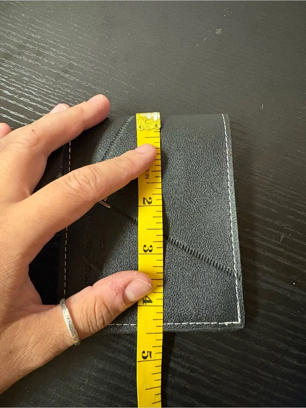 Jiangbaq Fashion Black Bifold Wallet ID Window Card Holder